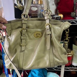 COACH Leather HANDBAG 00969- F14022 COACH Chelsea Women’s Taupe